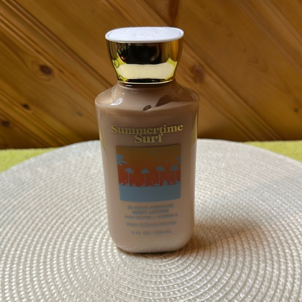 Bath & Body Works Summertime Surf Body Lotion. NWT; new, never opened. 8oz.